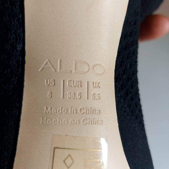 ❣️Ladies Aldo peep toe sock bootie size 8 - Picture 8 of 8